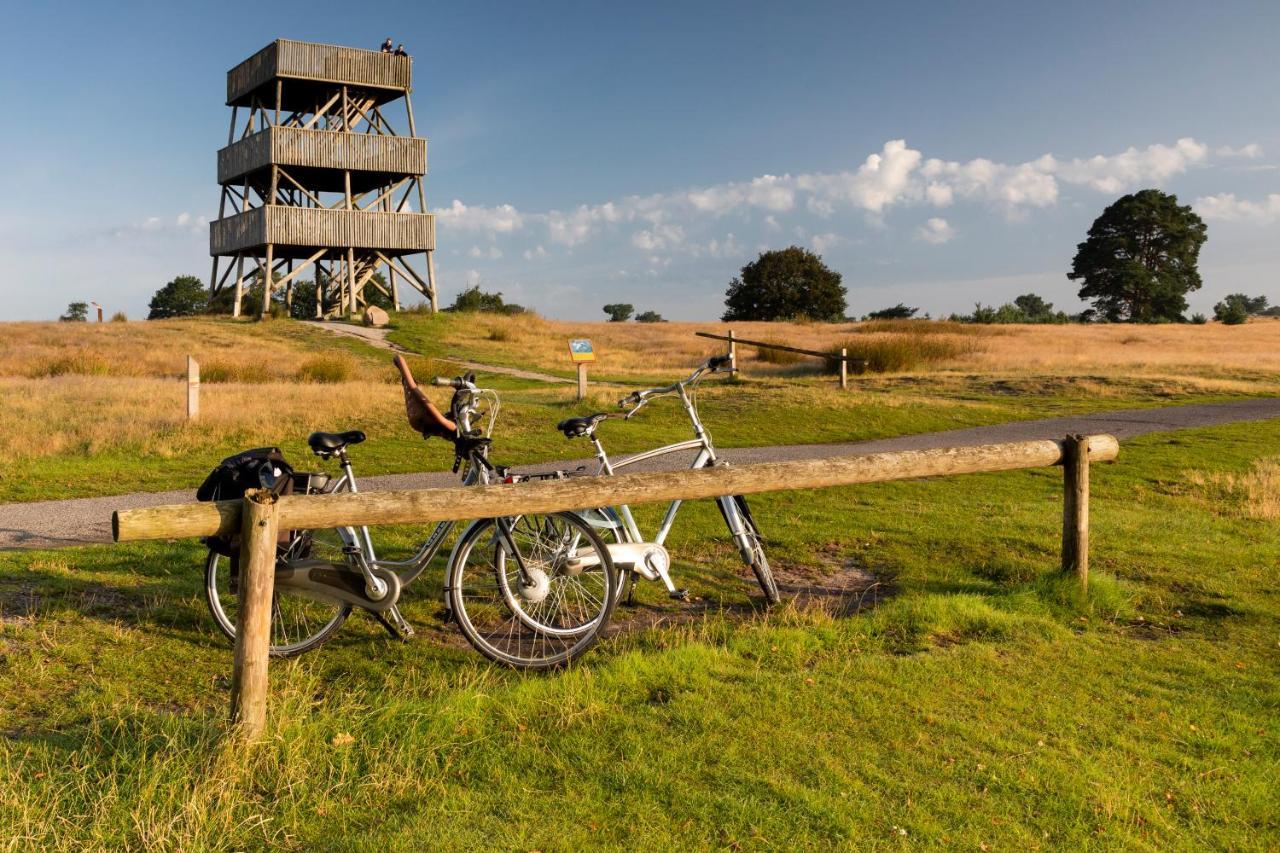 4P Chalet Tolve Met 4 Fietsen Vlakbij Natuurgebieden Drents Friese Wold, Fochteloerveen En Gevangenisdorp Veenhuizen Oosterwolde  Exterior foto